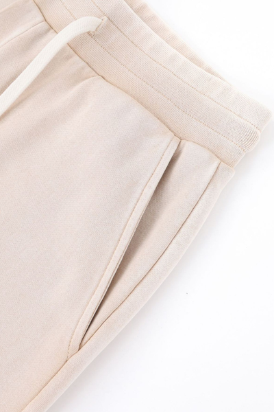 Men Fall 400gsm 100% Cotton Washed Pocket Flare Sweatpants