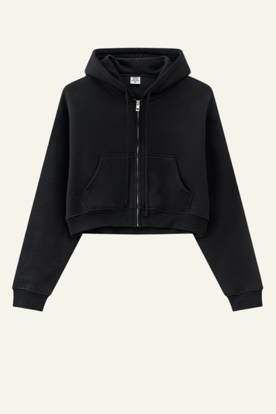 Women's Full Zipper Hooded Jacket