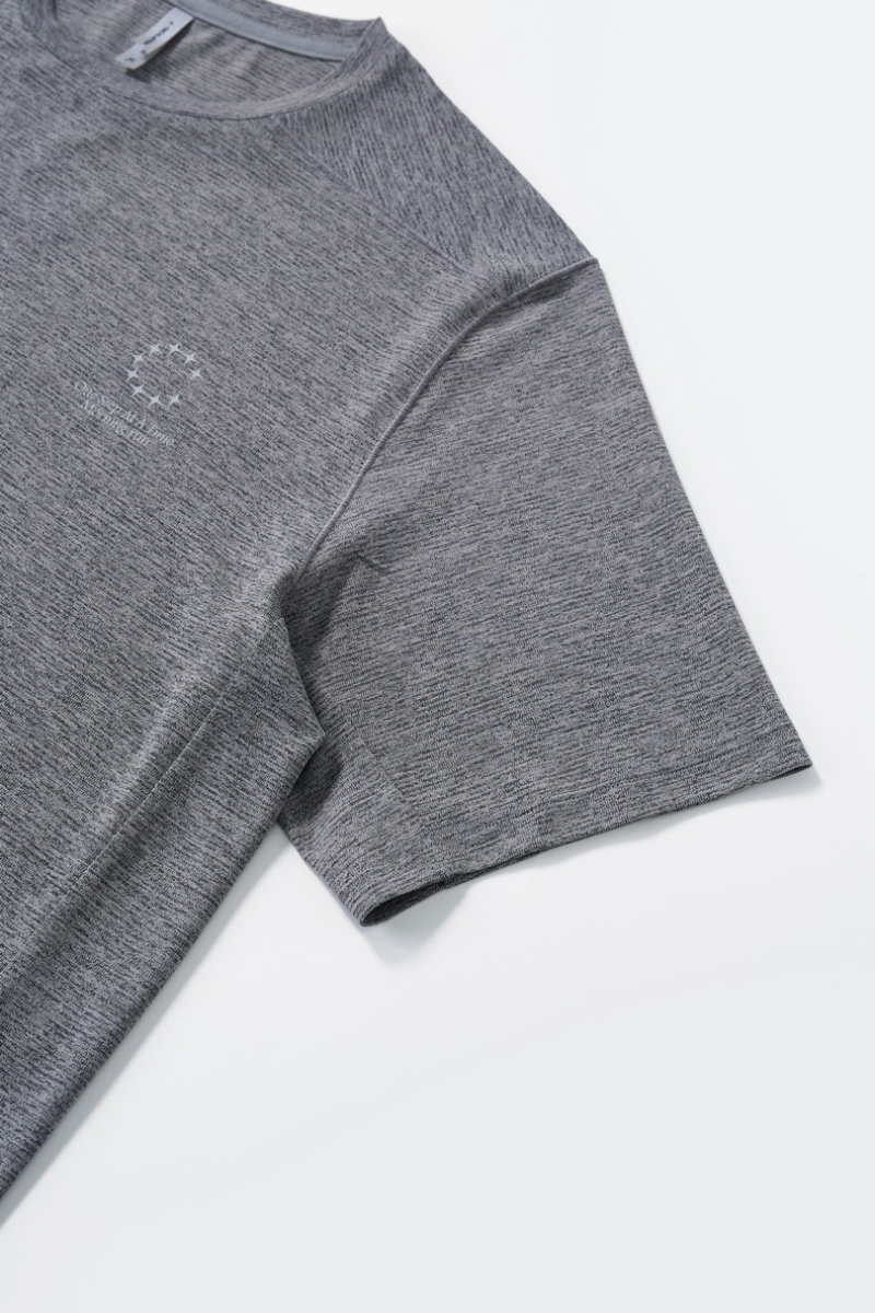 Men's Summer Breathable Linen-Blend Oversized Print T-Shirt