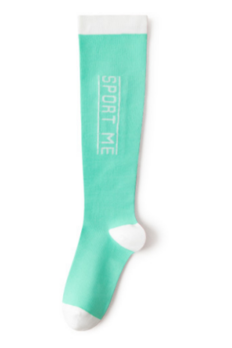 Women Fall Breathable Compression Knee High Sports Socks