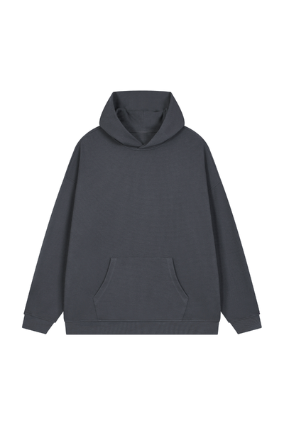 Men's Fall Clothing Waffle-Texture Pullover Hoodie
