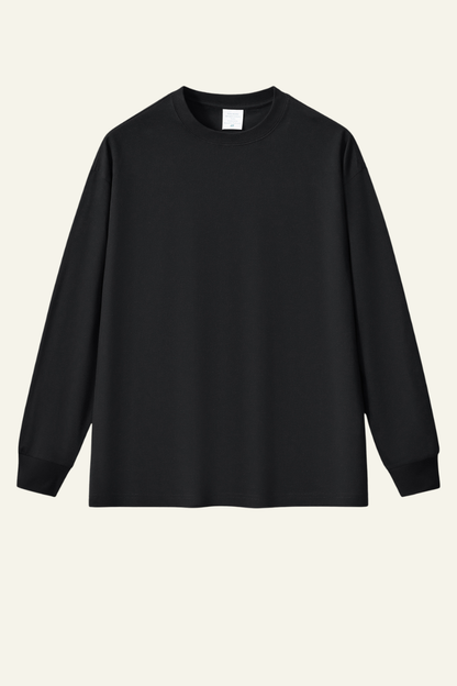 Men's 350 Heavyweight Cotton Long-sleeve T-shirt.