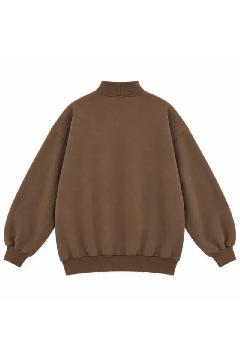 Women Fall Clothing Jesus Saves Mock Neck Sweatshirt