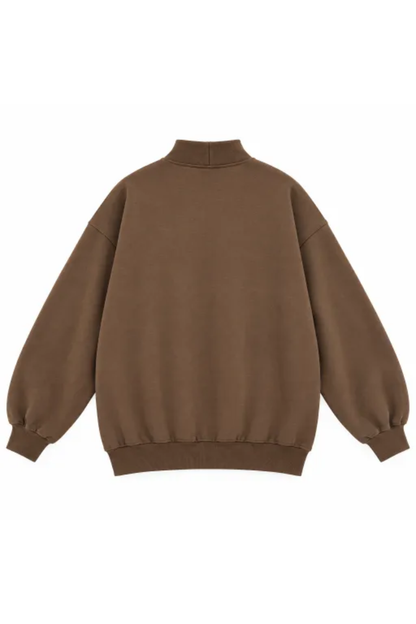 Women Fall Clothing Jesus Saves Mock Neck Sweatshirt
