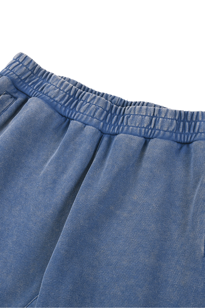Unisex Fall Clothing 400G Washed Relaxed Jogger Pants