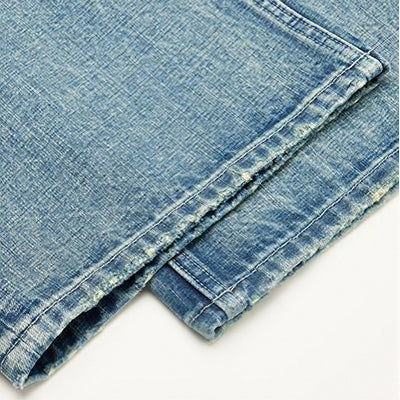 Men's Spring Gradient Cat Whisker Wide-Leg Denim Jeans
