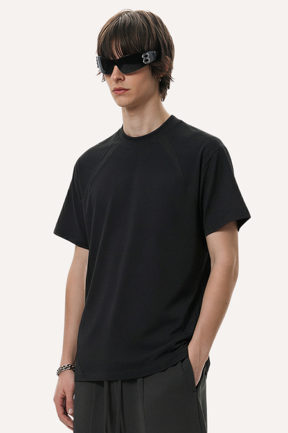 Men's Summer Outdoor Quick Dry Colorblock Cooling Tee