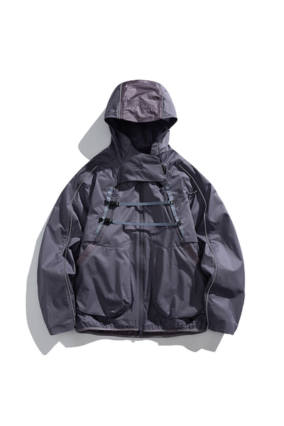 Unisex Outdoor American Cargo Hood Waterproof Hiking Jacket
