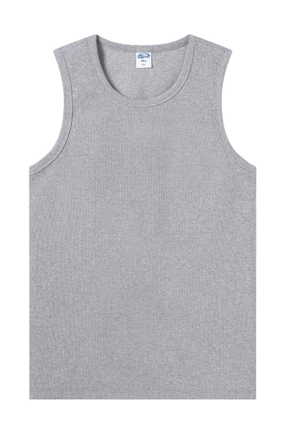 Women's Summer 430g Heavy Ribbed Solid Sleeveless Tank