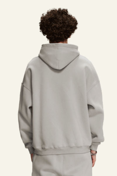 Men's Streetwear 350G Heavyweight Oversize Solid Hoodie