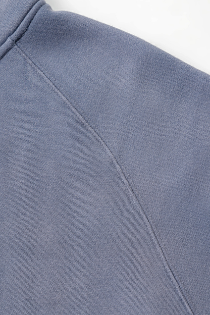 Men's Stand Collar Half Zipper Fleece-Lined Sweatshirt