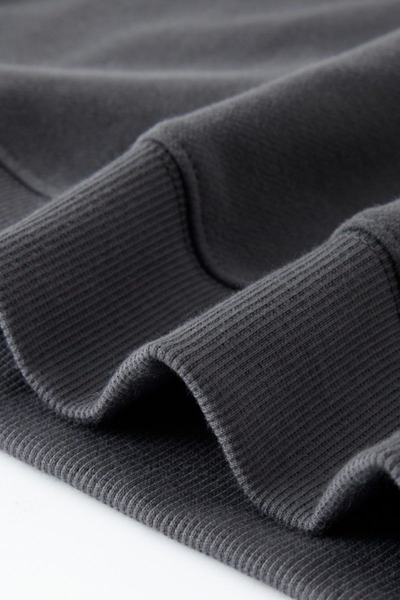 Men's Streetwear Polo Collar  Sweatshirt