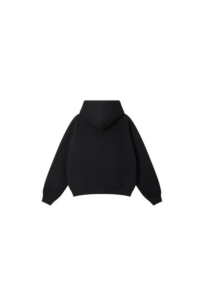 Women Fall Clothing Vintage Raw Edge Campus Applique Hoodie
