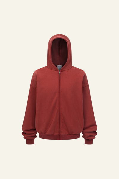 Women's Streetwear Full Zipper Hooded Jacket
