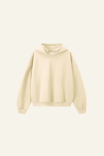 Women's Streetwear Short Loose-fitting Drop Shoulders Hoodie