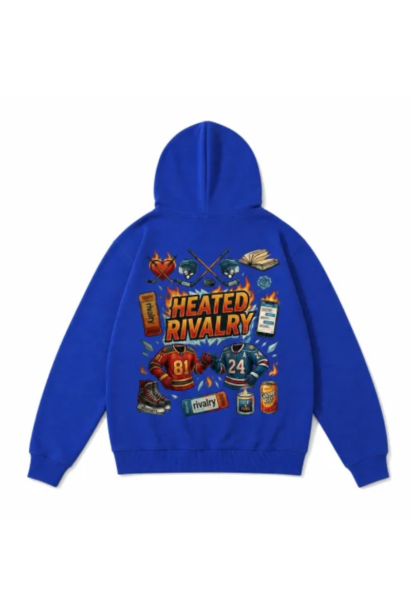 Women Fall Clothing Heated Rivalry Graphic Oversized Hoodie