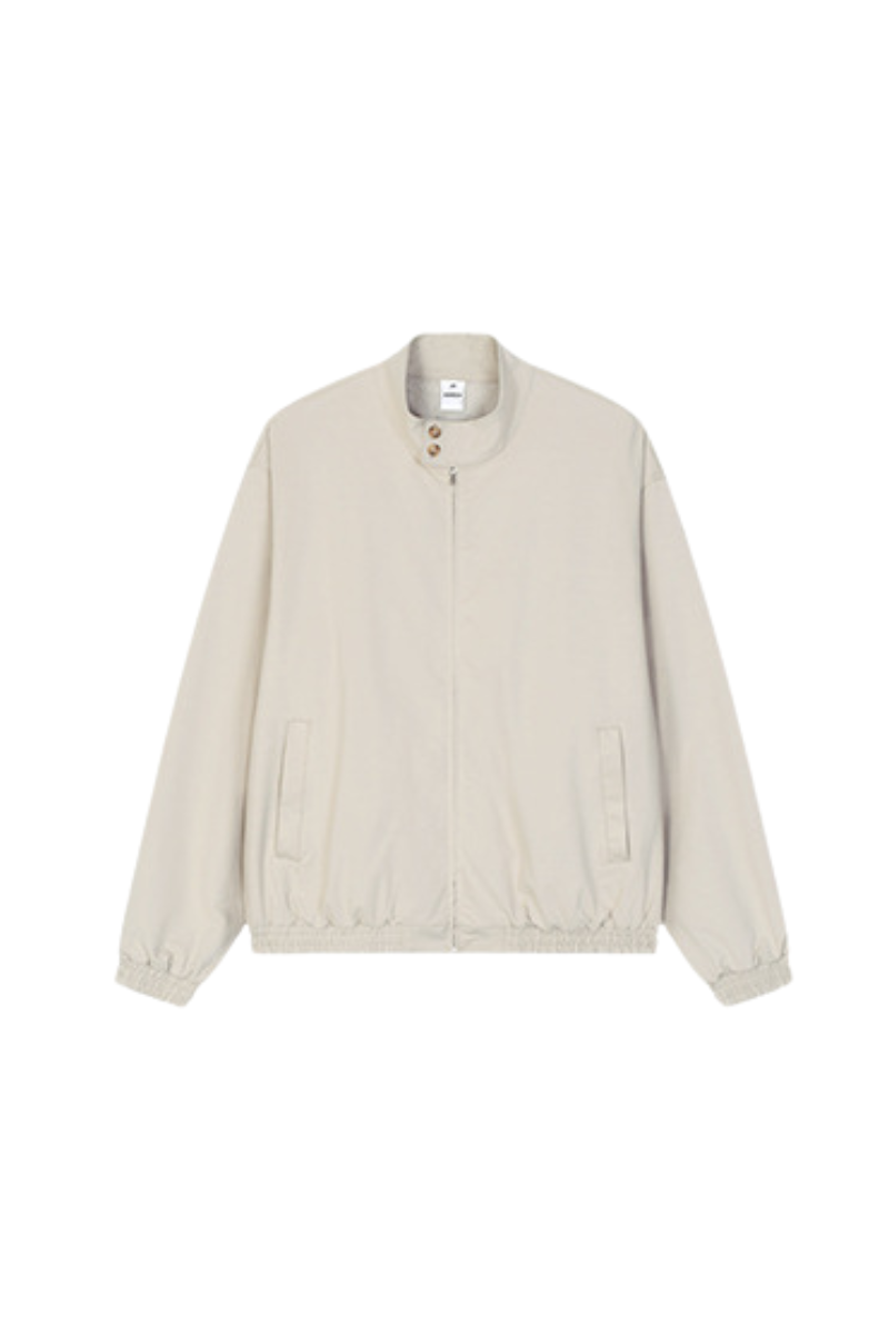 Women's SpringSummer 290g Retro Harrington Double Zip Jacket