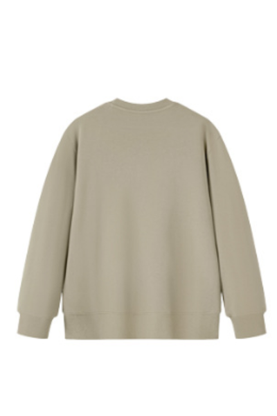 Men Fall Clothing 380gsm 100% Cotton Crew Neck Sweatshirt
