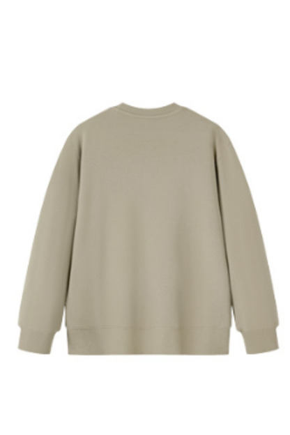 Men Fall 380gsm 100% Cotton Crew Neck Oversized Sweatshirt