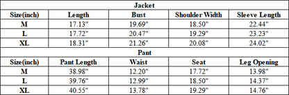 Women's Fall Fleece Open Front Sweatshirt & Pants Set - Slim