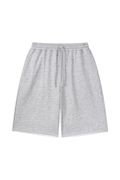 Men's Summer French-Terry Loose 7-Inch Streetwear Shorts
