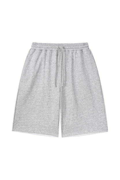 Men's Summer French-Terry Loose 7-Inch Streetwear Shorts