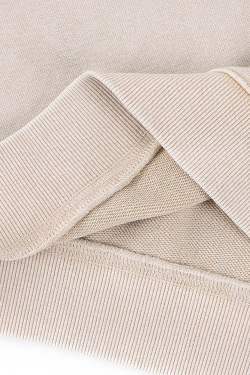 Women Fall 400G Heavyweight Cotton Cropped Hoodie