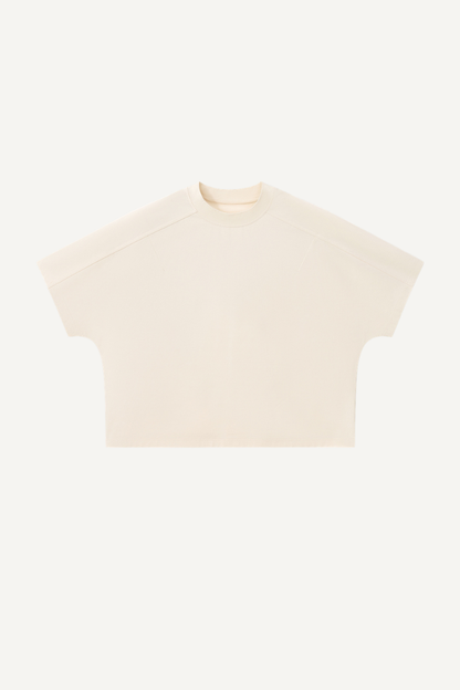 Men's 180g Polyester Cropped Oversized Cooling Tee