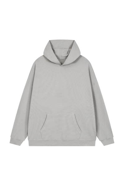 Men's Fall Clothing Waffle-Texture Pullover Hoodie