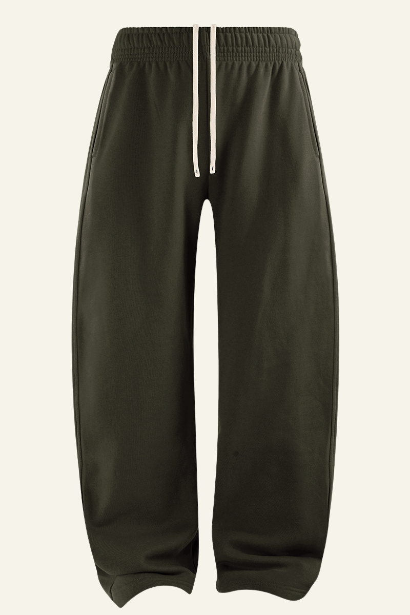 Unisex Fleece-lined Versatile Curved-blade Pants
