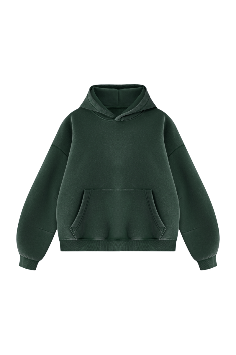 Unisex Fall Clothing Vintage Faded Curved Sleeve Hoodie