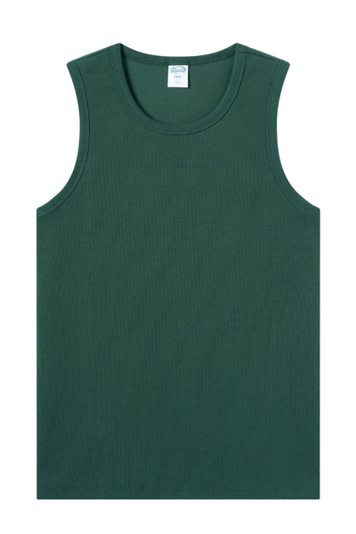 Women's Summer 430g Heavy Ribbed Solid Sleeveless Tank