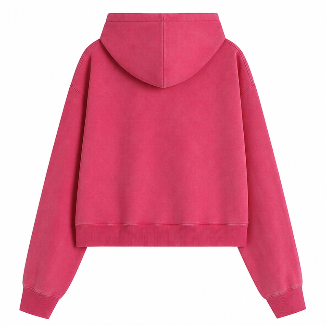 Women's Fall Dazzling-Wash Cropped Pullover Hoodie