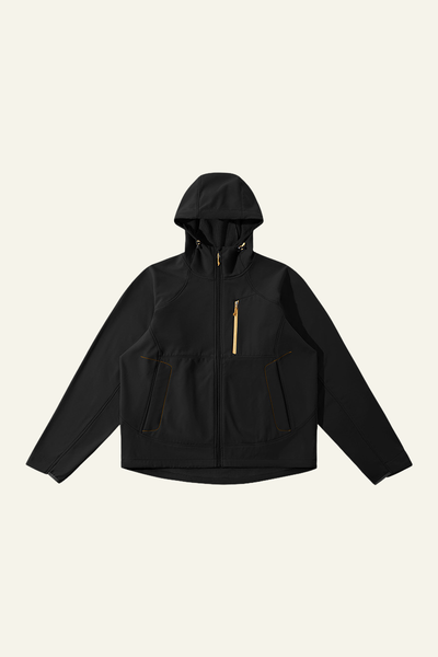 Women's Streetwear Fleece Lined Waterproof Hooded Jacket