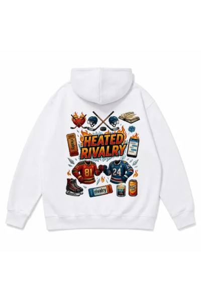 Men Fall Clothing Heated Rivalry Graphic Oversized Hoodie