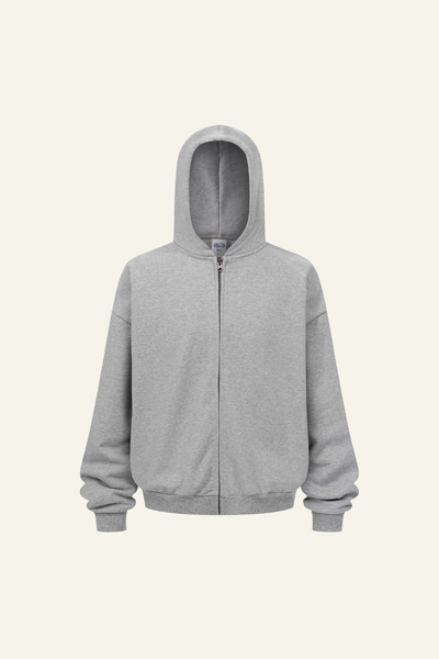 Men's Streetwear Full Zipper Hooded Jacket