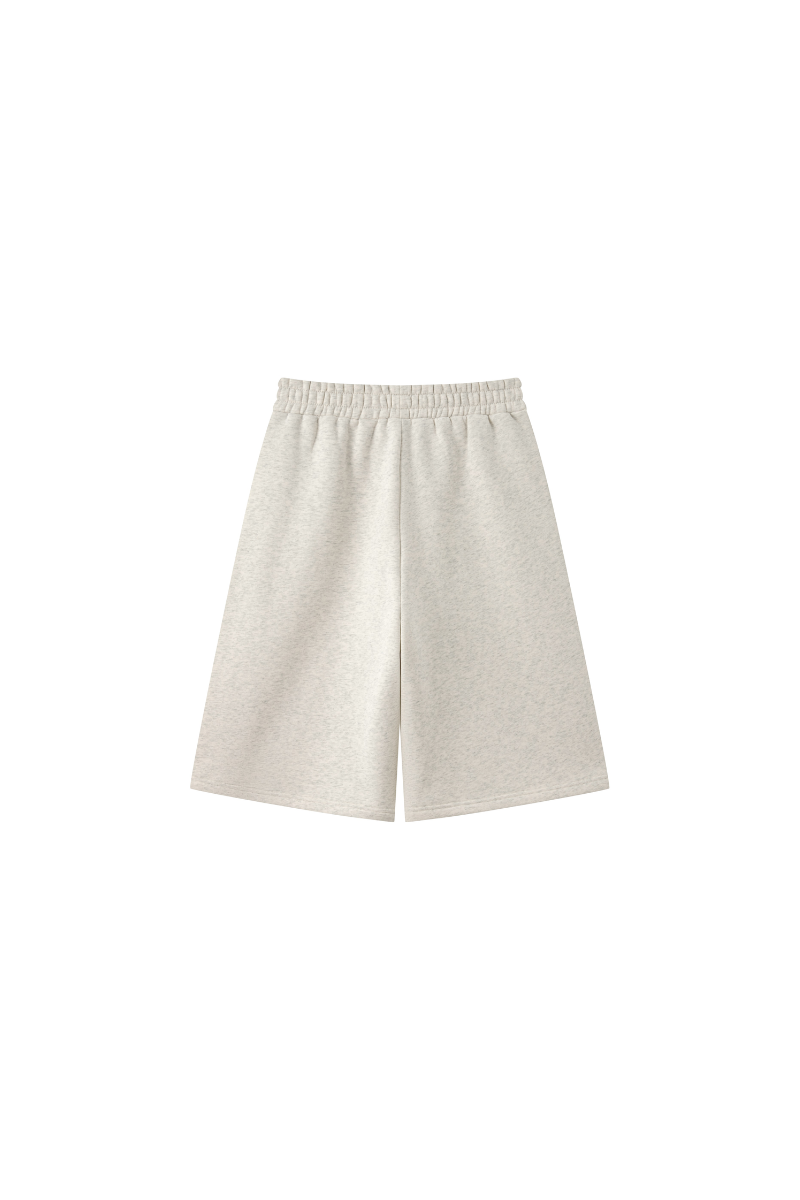Men Fall Clothing Fleece Lined Drawstring Five Inch Shorts