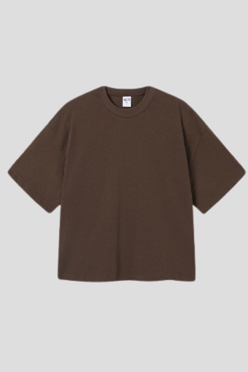 Women's Summer 275g Cotton Boxy Oversized Tee