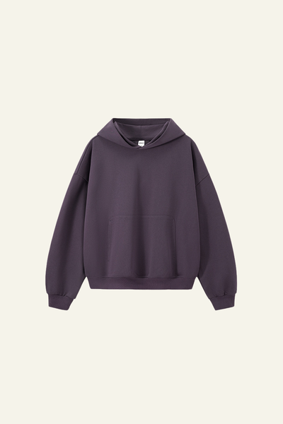 Men's Streetwear Short Loose-fitting Drop Shoulders Hoodie
