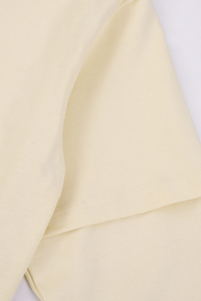 Men's Spring Summer 305g Heavy Cotton Mock Layer Long Sleeve