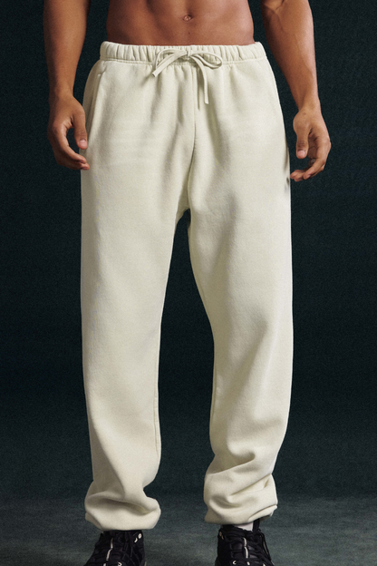 Men's Fall Tiger-Print Fleece Vintage Jogger Sweatpants
