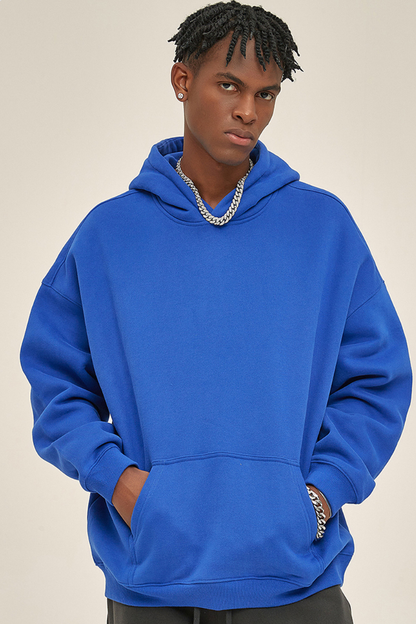Men's 350G Heavyweight Large Pocket Hoodie Sweatshirts