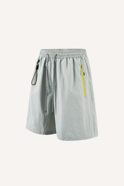 Men's Spring Summer Waterproof Zip D-Ring 5" Shorts