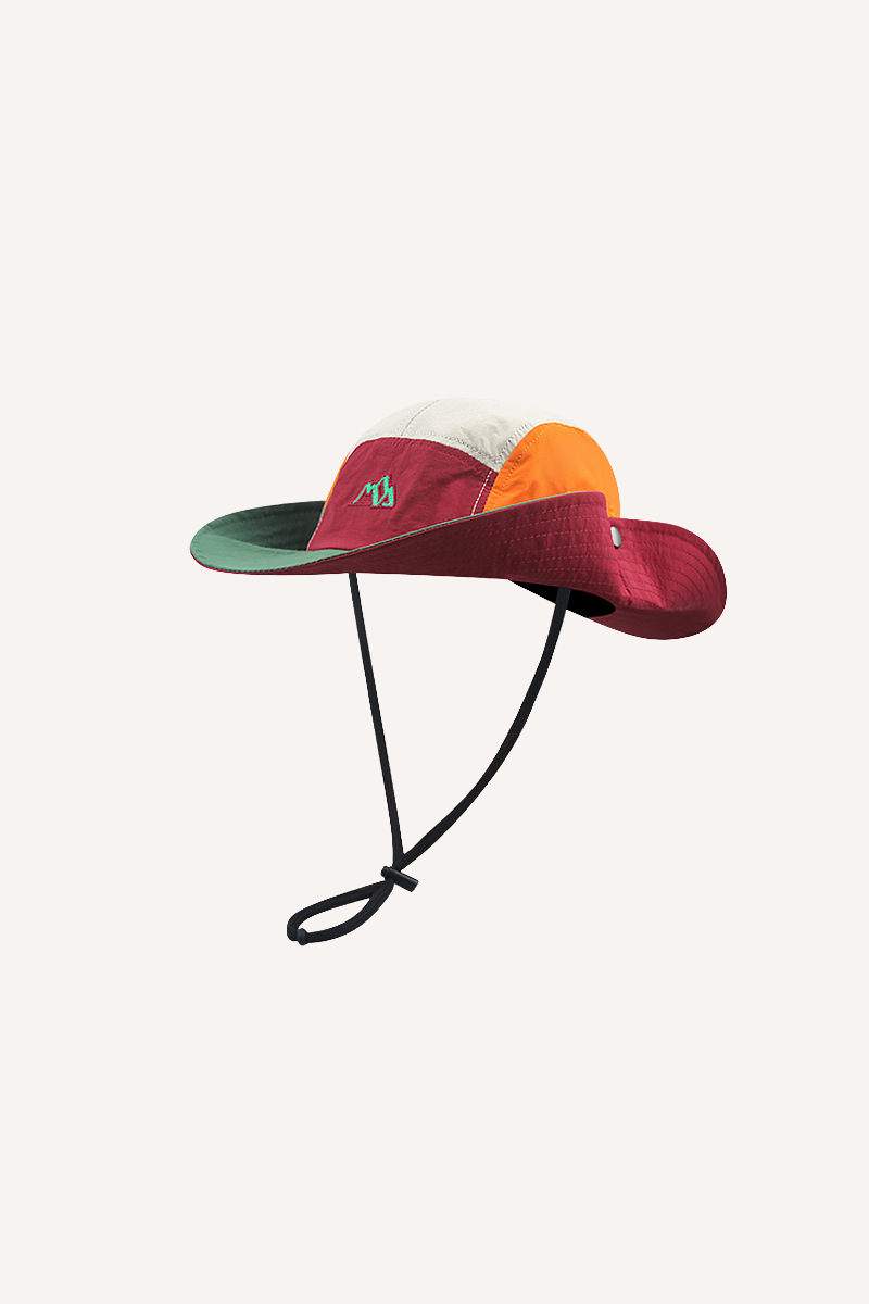 Unisex Summer Japanese Colorblock Quick Dry Bucket Hat