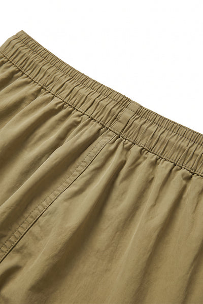 Men's Summer Multi-Pocket Drawstring Cargo Bermuda Shorts