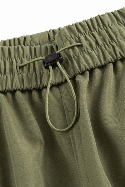 Women's Fall Winter Multi-Pocket Wide-Leg Cargo Pants