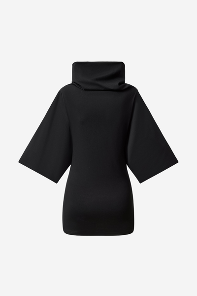 Women's Wasteland Cowl Neck Bell 3/4 Sleeve Bodycon Dress