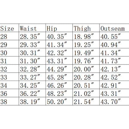 Men's Spring Off-White Embroidered Straight Denim Jeans