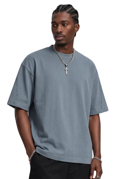 Men's Antibacterial Mite-Repellent Boxy Batwing 3/4 Tee