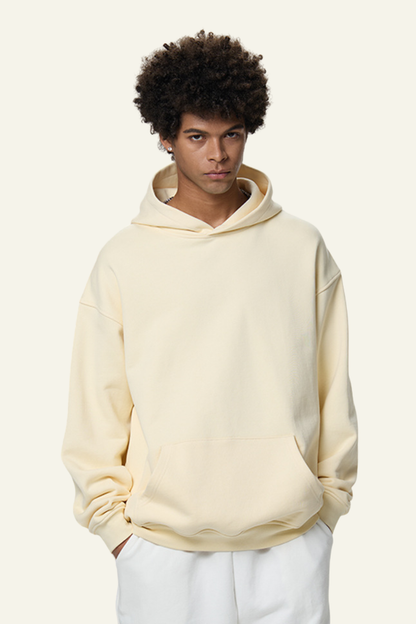 Men's Cotton Streetwear Front Pocket Hooded